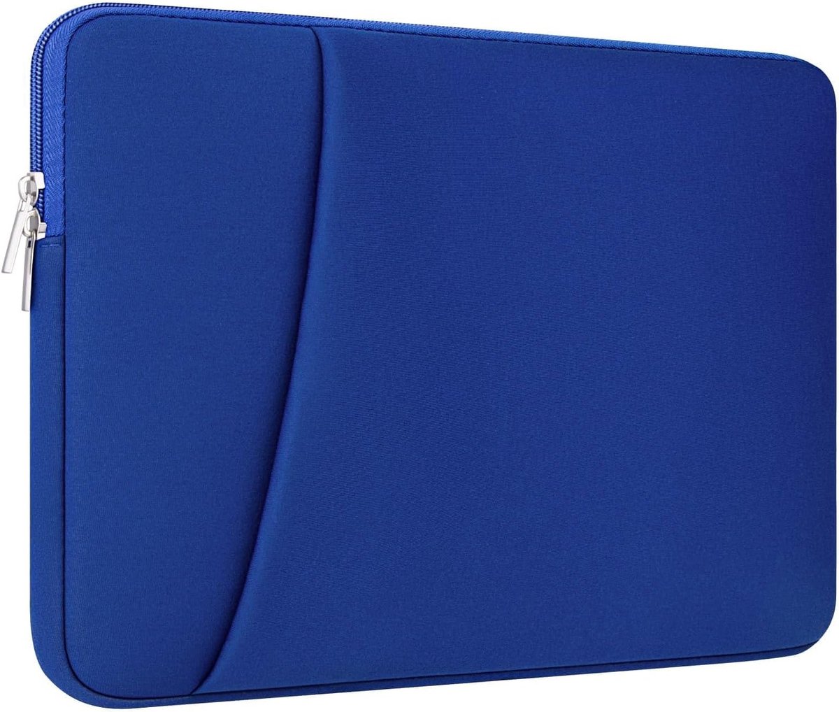 Draagbare laptop sleeve voor 13-14 inch notebooks met schokbestendige padding en voorvak