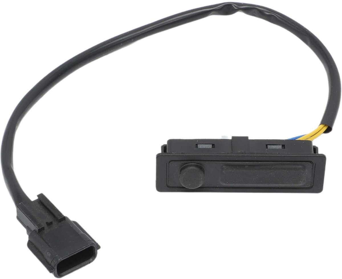 Dailygoods - Dailygoody - Trunk Lid Release Button - Auto Onderdelen - Handmatige Schakelaar - Zwart - 4-Pin Connector - Geschikt voor Nissan Qashqai J11 2013-2023