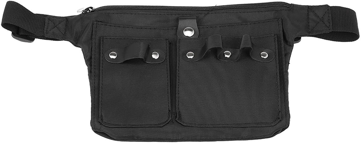 Dailygoods - Cosensi - Dailygoody - ZASCHMOY Barber Bag - Duurzame Haarstylist Tas met Heupgordel voor Scharen en Make-up