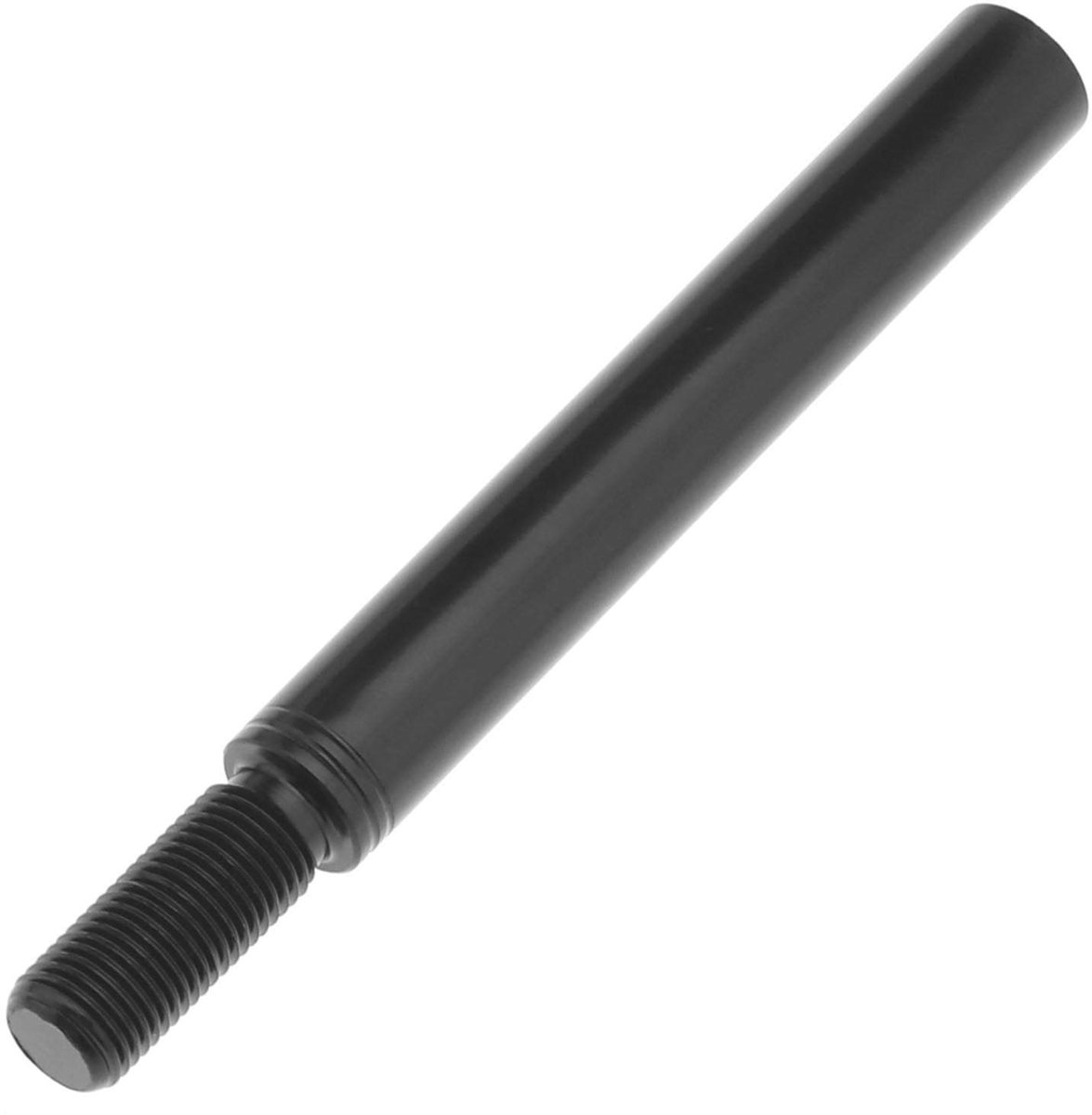 Dailygoods - Dailygoody - M12x1.25 Versnellingspook Knop - Verlengstuk voor Handgeschakelde Versnellingspook - Zwart - Lichtgewicht Aluminium - Draadadapter -