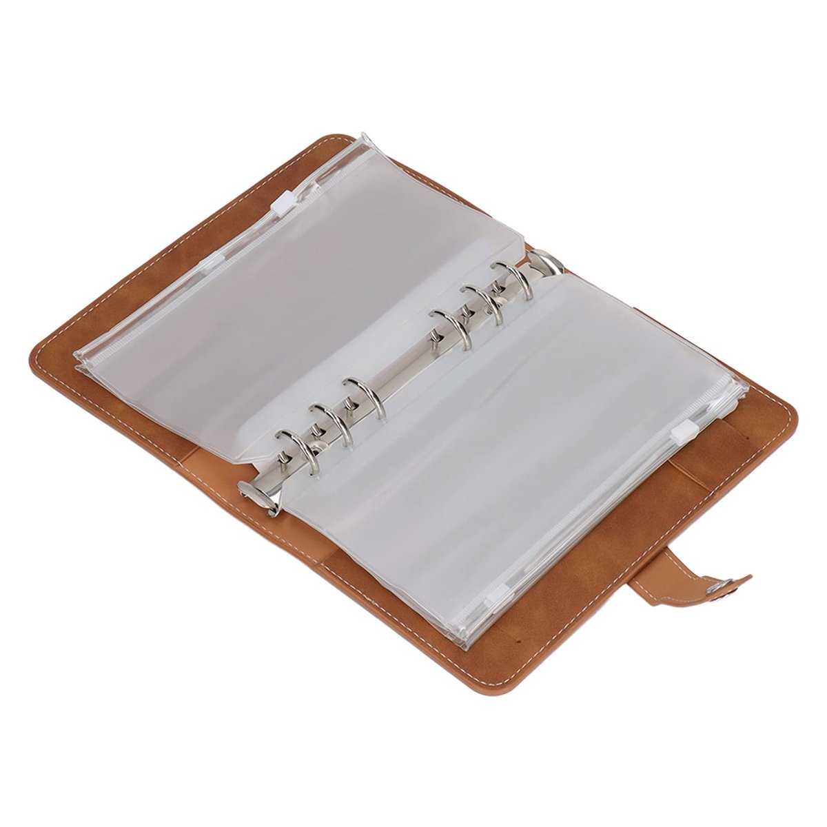 Dailygoods - Waterdichte PU Leather Binder Planner met Labels voor Organisatie