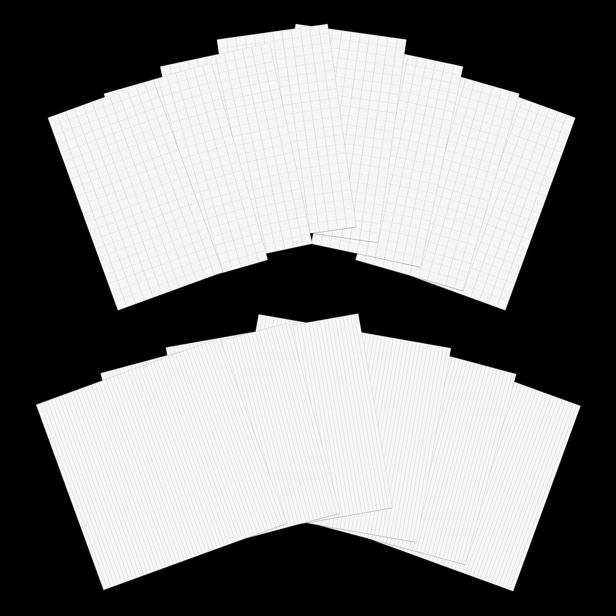 Dubbelzijdige 3D Lijmpads - 2412 Stuks Foam Lijmpads voor Creatief Knutselen, Scrapbooking en Muurdecoratie in 2 Maten