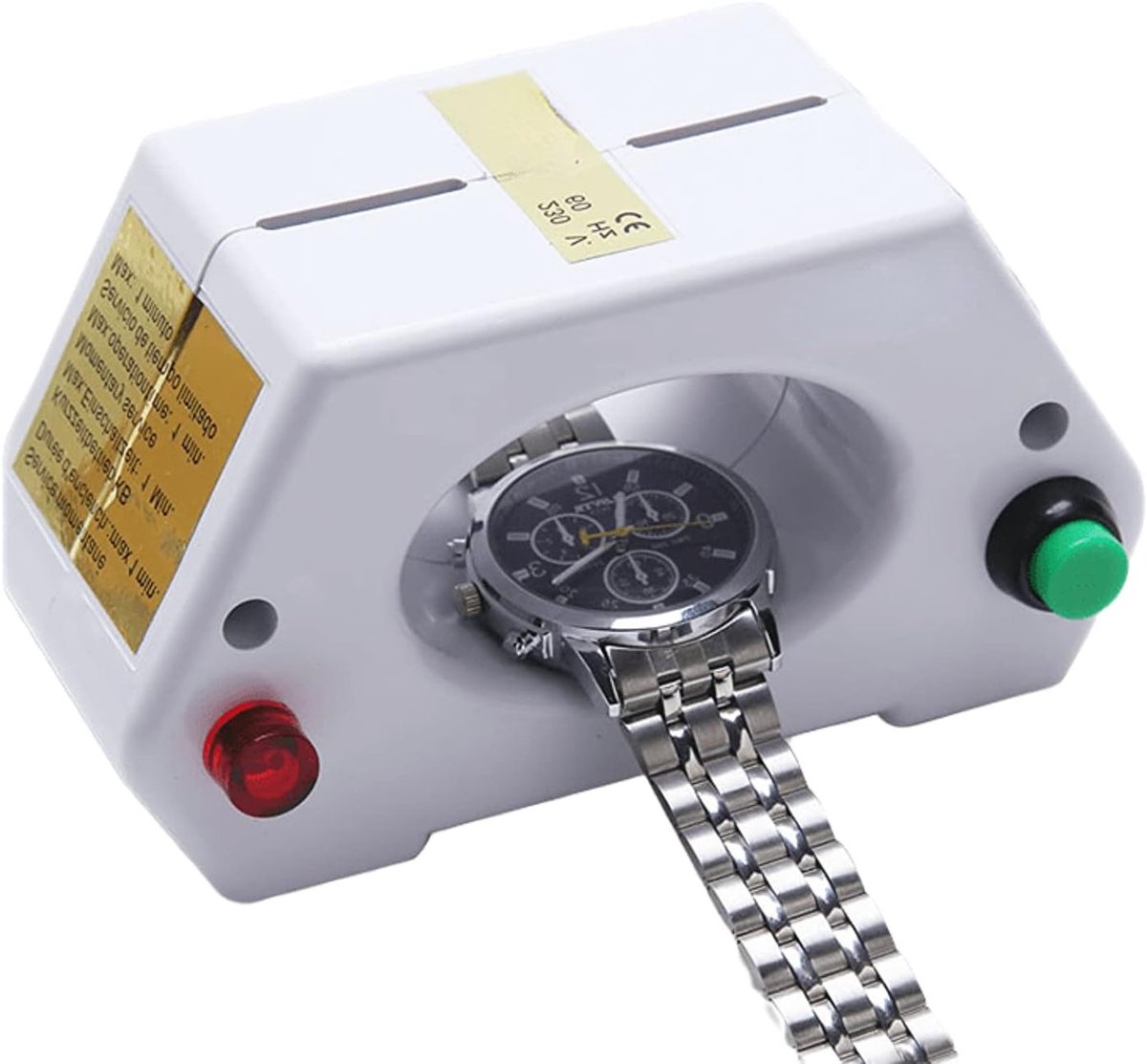 Demagnetiseur voor mechanische horloges met EU-plug - Geschikt voor verschillende horlogetypes en eenvoudig in gebruik