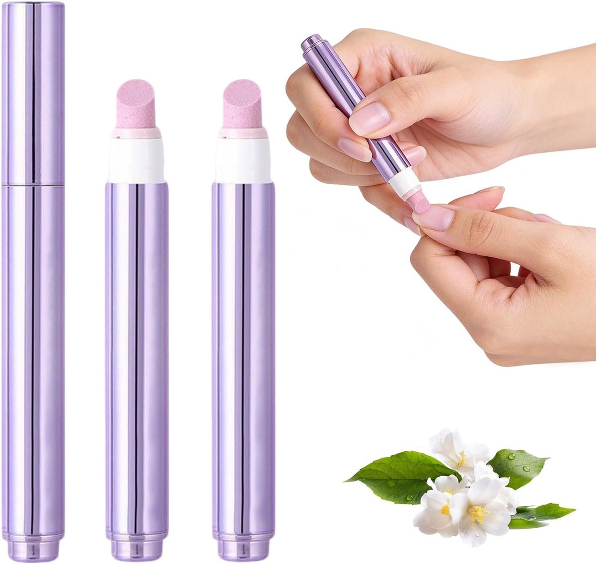 3-in-1 Nagelverzorgingspen met Keramische Tip, Nagelolie en Cuticle Remover voor Gezonde Nagels en Verbeterde Nagelverzorging