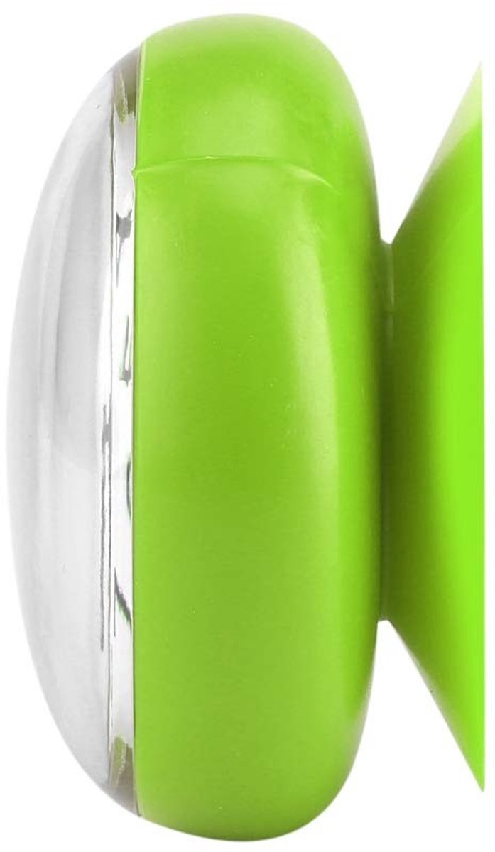 Dailygoods - Dailygoody - Waterdichte Badkamerklok - Analoog - Handige Tijdbewaking - Groen - Perfect voor Douche of Keuken - Makkelijk te Installeren - Binnengebr