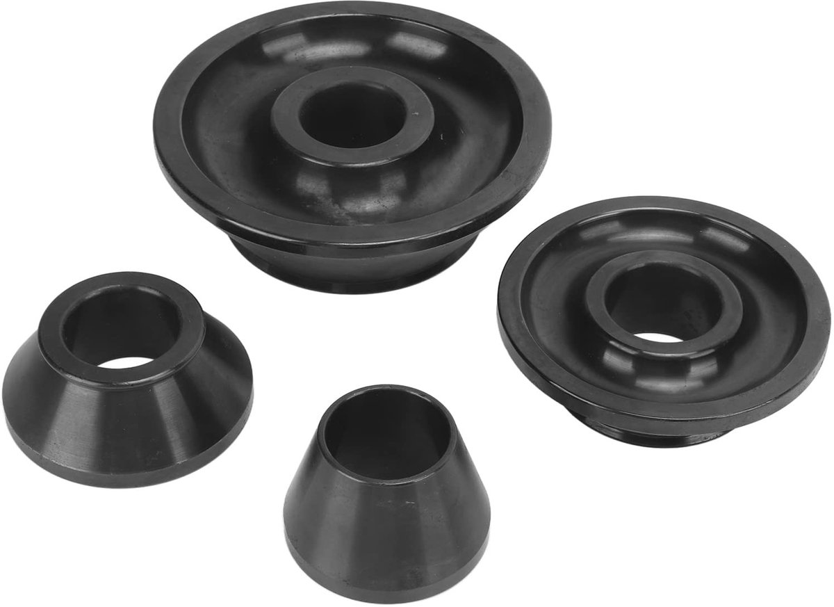 Dailygoody - Wheel Balancer Set - 4 Stuks Conische Kegels - Carbonstaal - Voor Auto's - Trucks en SUV's - Precisie - Onderhoud - Professioneel