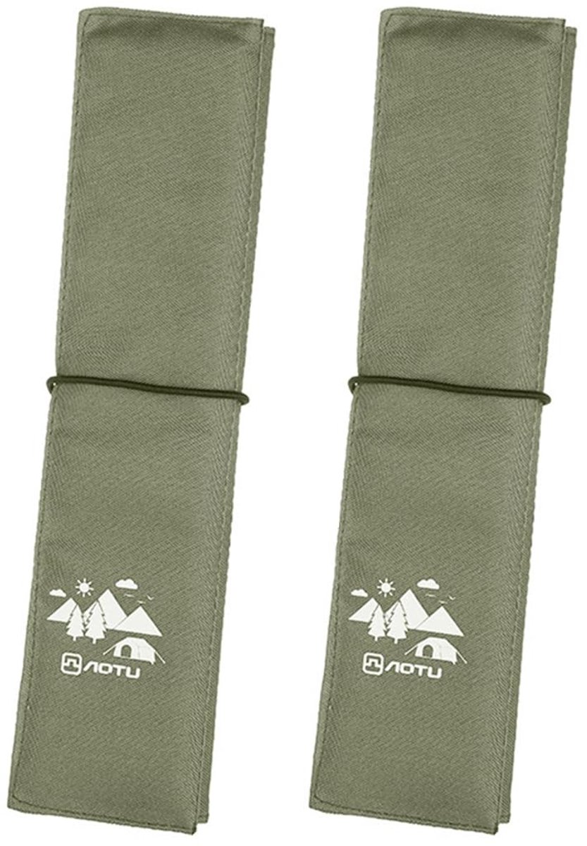 Dailygoody - Opvouwbare zitmat - Campingzitkussen - Lichtgewicht en thermisch - Geschikt voor wandelen en buitenactiviteiten - 2 stuks