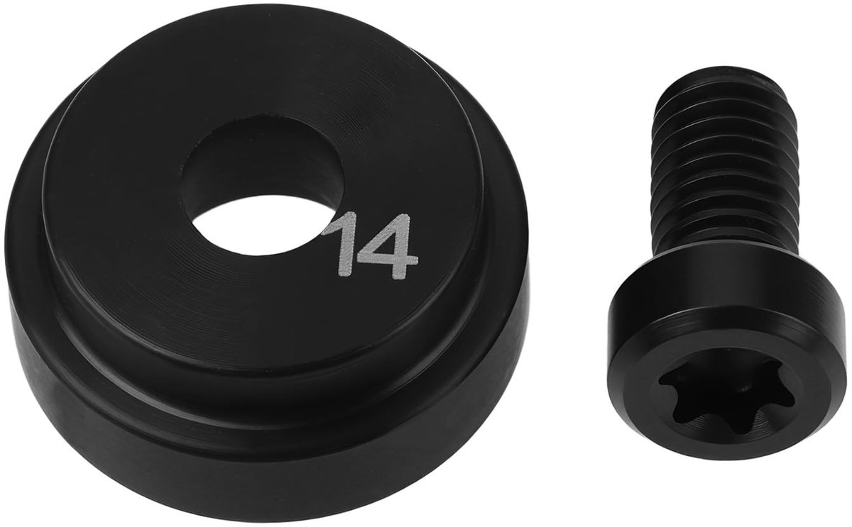Dailygoody - Golf Club Weight Screw Block 14g - Compatibel met verschillende golfclubs - Zwart - Gewichtssysteem - Verstelbaar - Geschikt voor golfers...