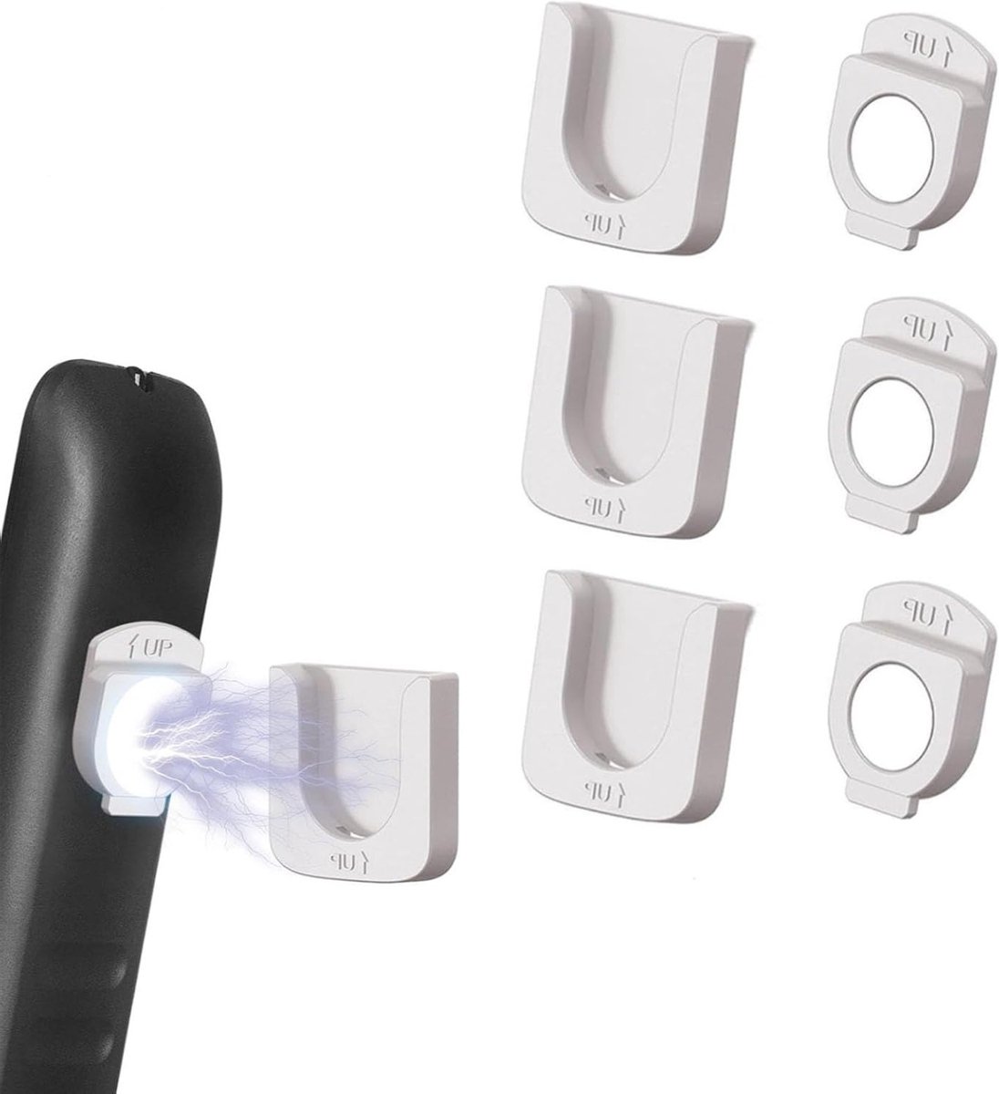 Sterke Magnetische Houder voor Afstandsbediening - 3 Stuks, Wandmontage, Ideaal voor Thuis, Kantoor en School, Organiseer je Afstandsbedieningen Efficiënt