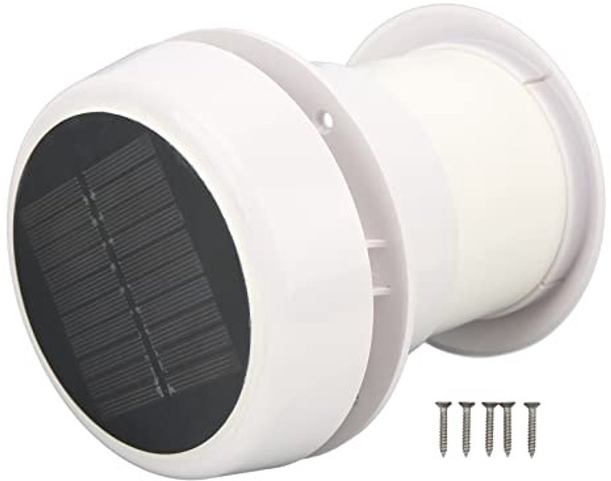Dailygoods - Dailygoody - DC12V RV Dak Afzuigventilator - Geruisloze Zonne-energie Ventila