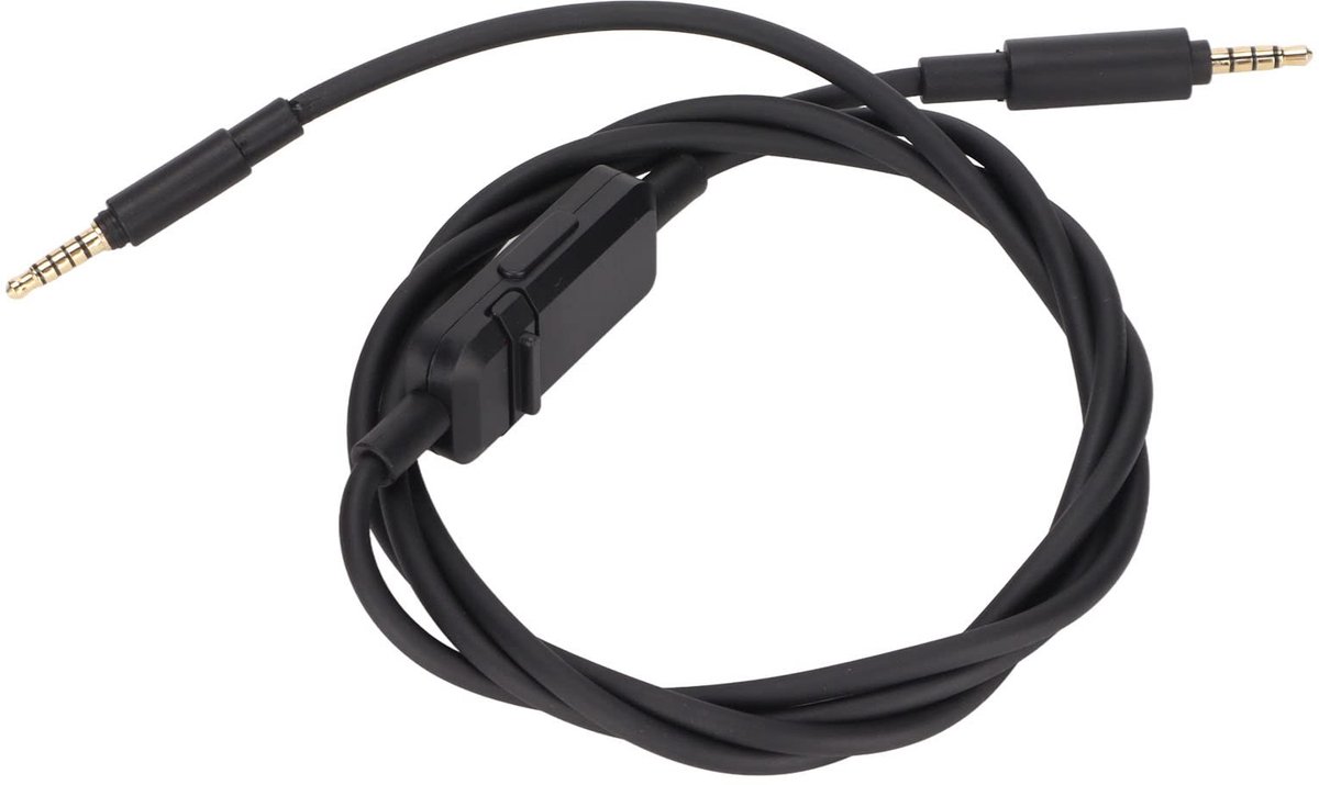 Dailygoods - Dailygoody - Vervangende Headset Kabel - 3.5mm aansluiting - Hoogwaardige geluidskwaliteit - Oxygen Free Copper - Geschikt voor Beyerfor MMX 300 - 2e