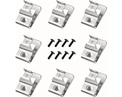 8 X vervangende riemclip-haken – Elektrische boormachine riemclips met schroeven – Boorgereedschap clips haak – Geschikt voor Dewalt N268241 20V Power Tools DCD980 DCD980L2 DCD985L2 DCD985