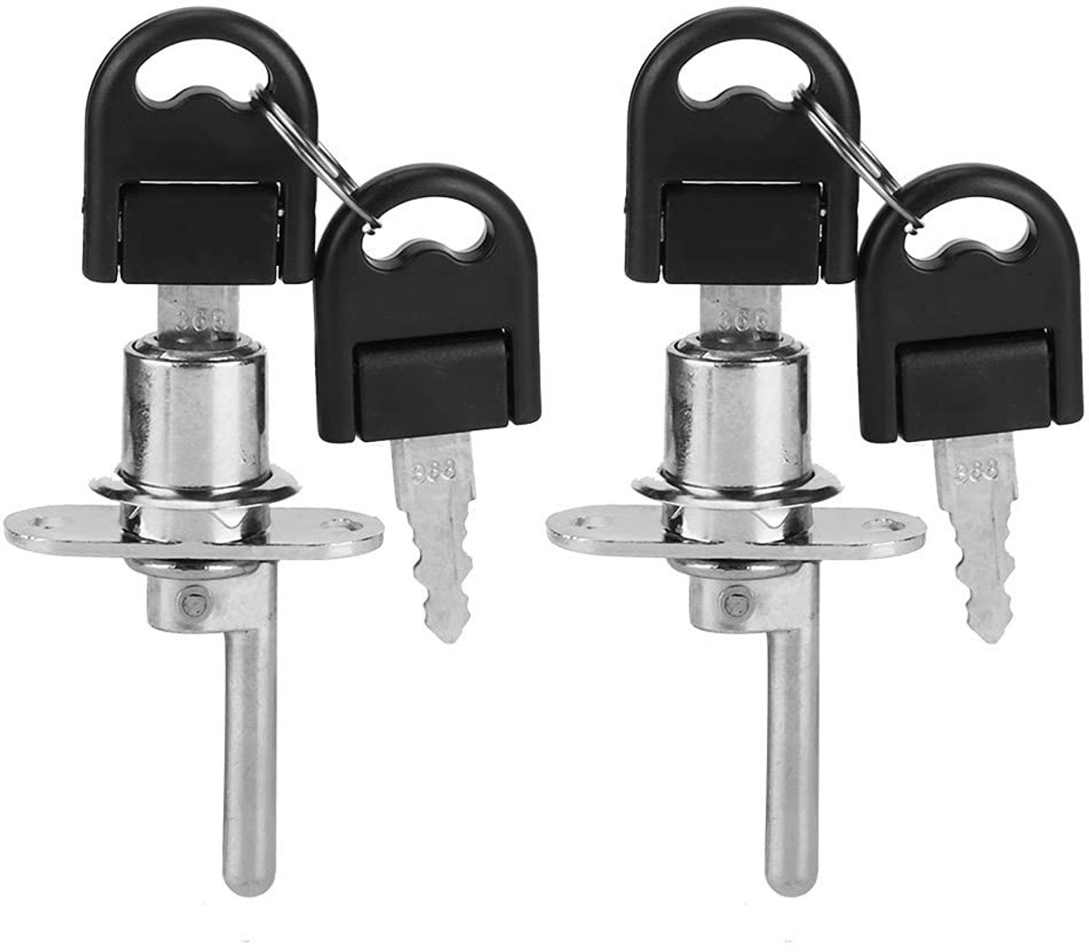 Dailygoods - Dailygoody - Drawer Locks - Veiligheidsoplossing voor Meubels - 2 Stuks met Sleutels - Ideaal voor Kasten en Laden - Versterking voor Veiligheid - Ges..