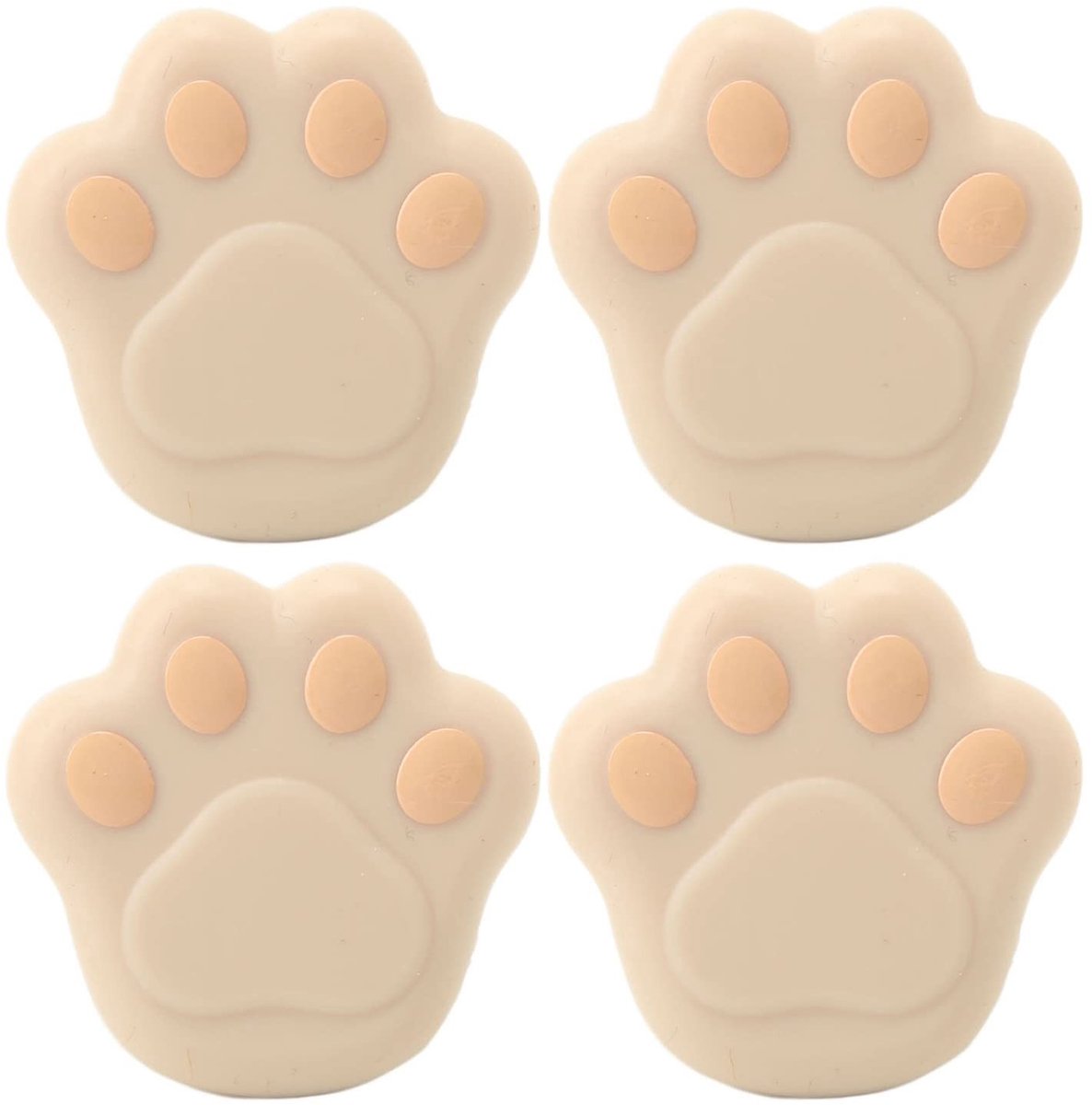 Dailygoods - Dailygoody - Hoekbeschermer - Siliconen Bumperbeschermers - Flexibel en Veilig - Abrikoos - Bescherming voor Hoeken - Ideaal voor Thuis