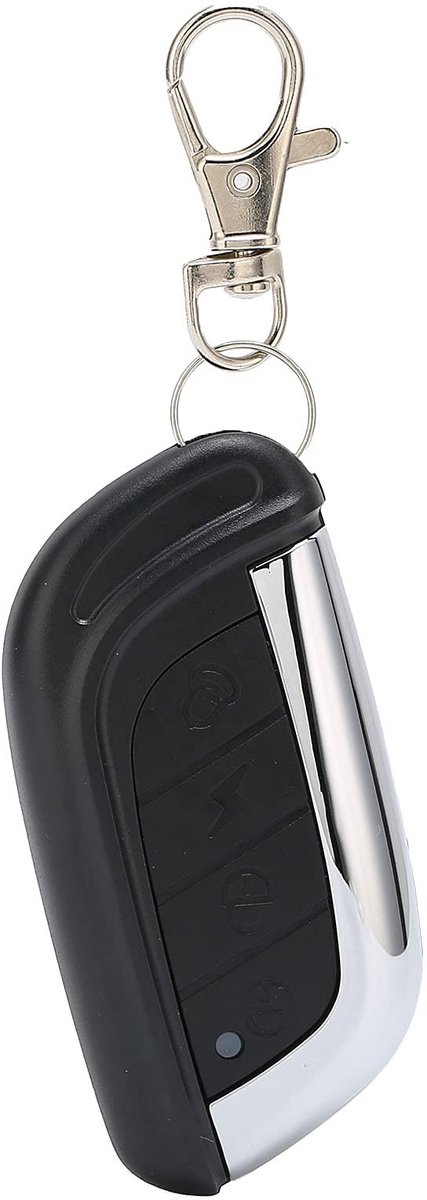 Dailygoods - Dailygoody - Draadloze Afstandsbediening - Universeel - Compact formaat - 433MHz - Geschikt voor auto zonnedaken en garagedeuren - 4 Toetsen