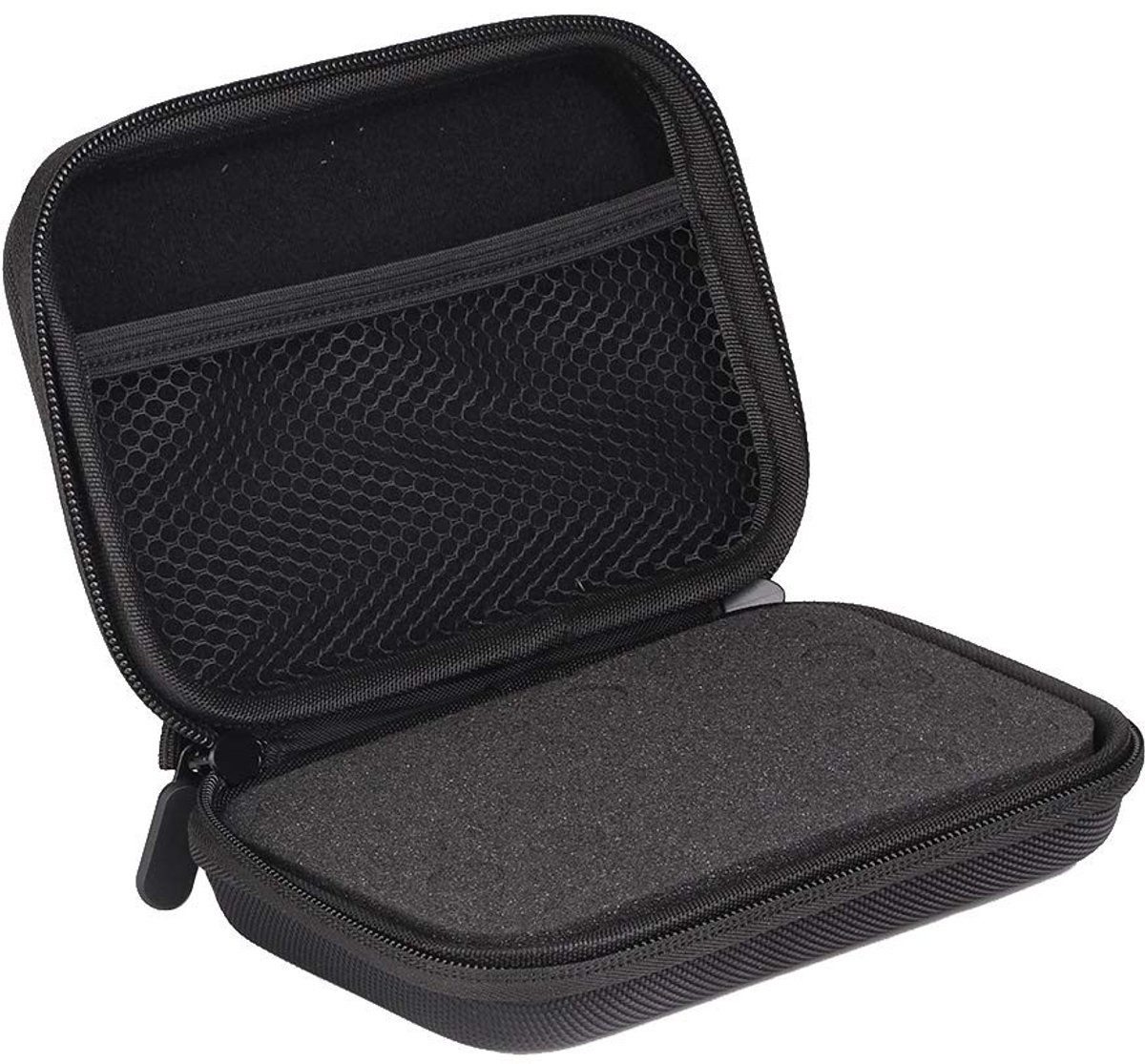 Dailygoods - Dailygoody - Etherische Oliehouder - Opbergdoos voor Reizen - Duurzaam en Slijtvast - Zwart - Bescherming voor Olieflessen - Geschikt voor Essentiële ..