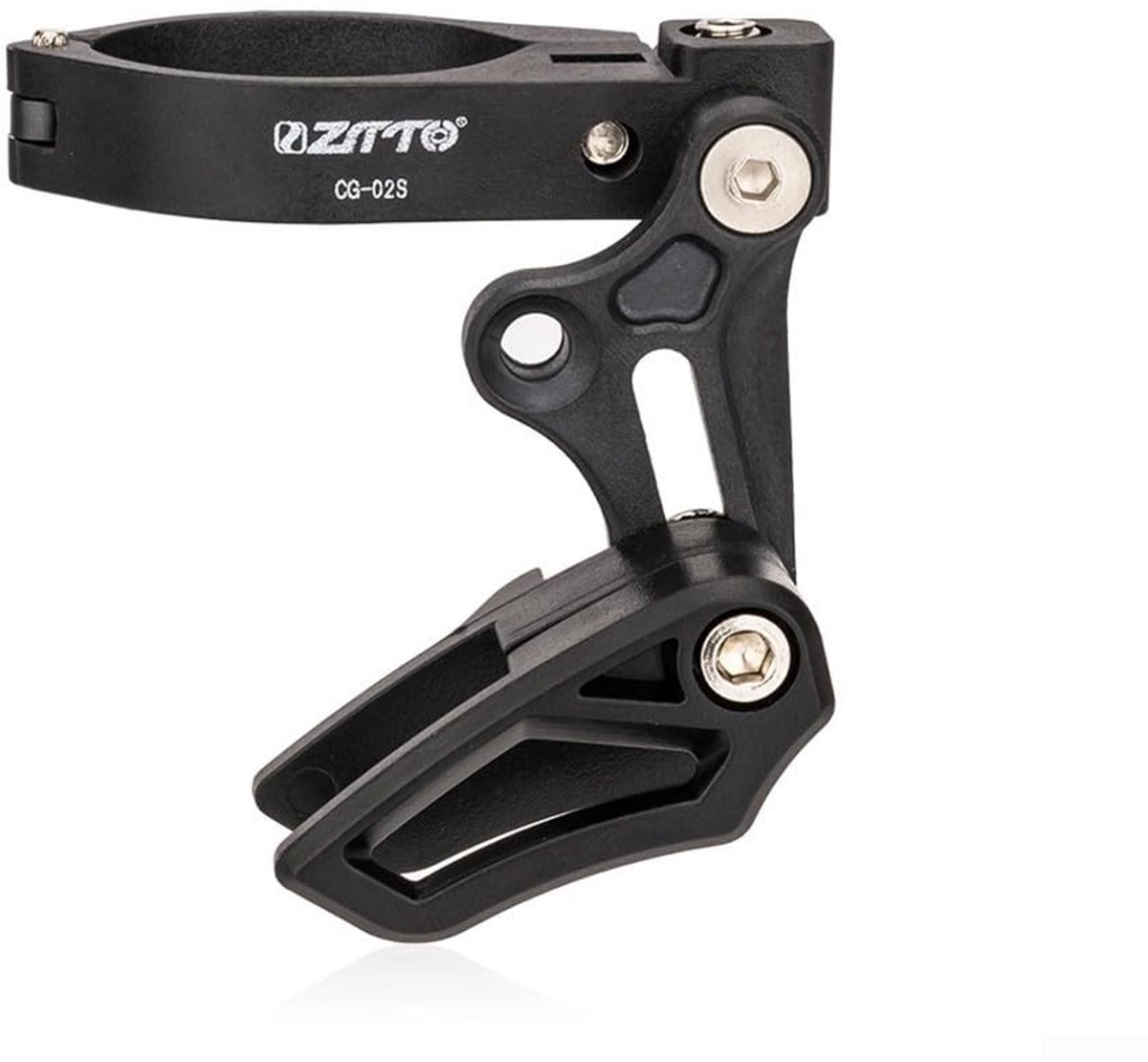 Dailygoods - Dailygoody - Kettinggeleider - Mountainbike kettinggeleider - Beschermt tegen kettingspringen - Aluminium - Geschikt voor enkele schijf - Lichtgewicht...