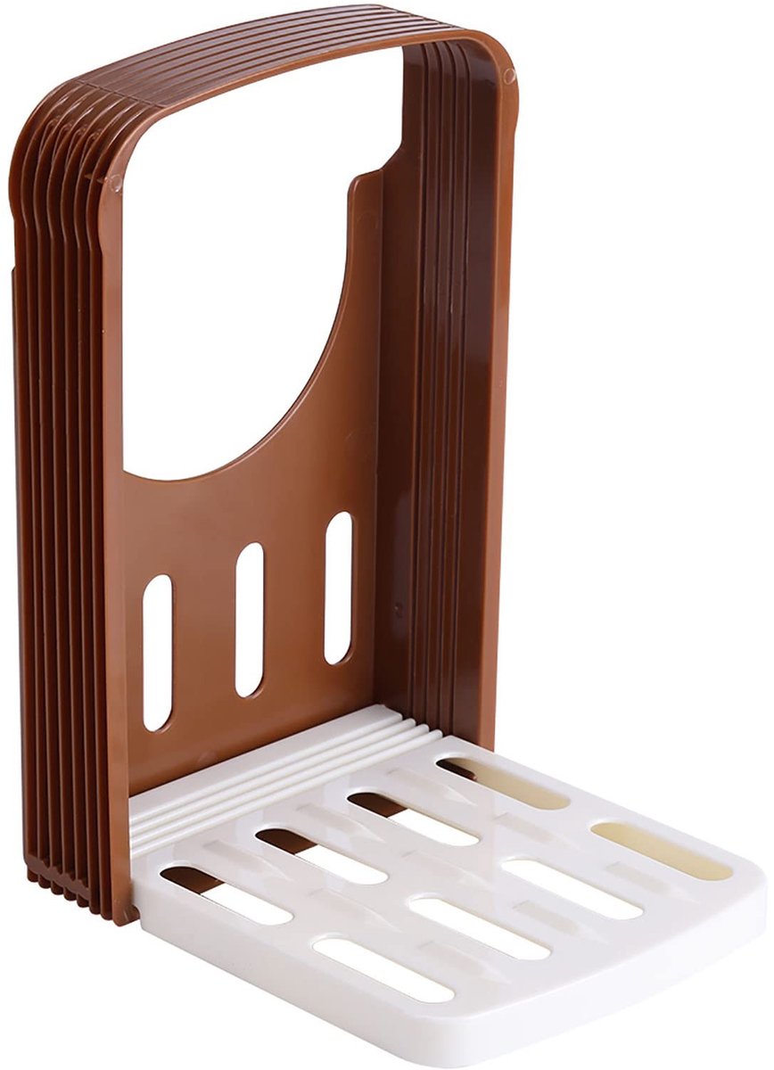 Dailygoods Verstelbare Broodsnijdgids met Rubber Voetjes