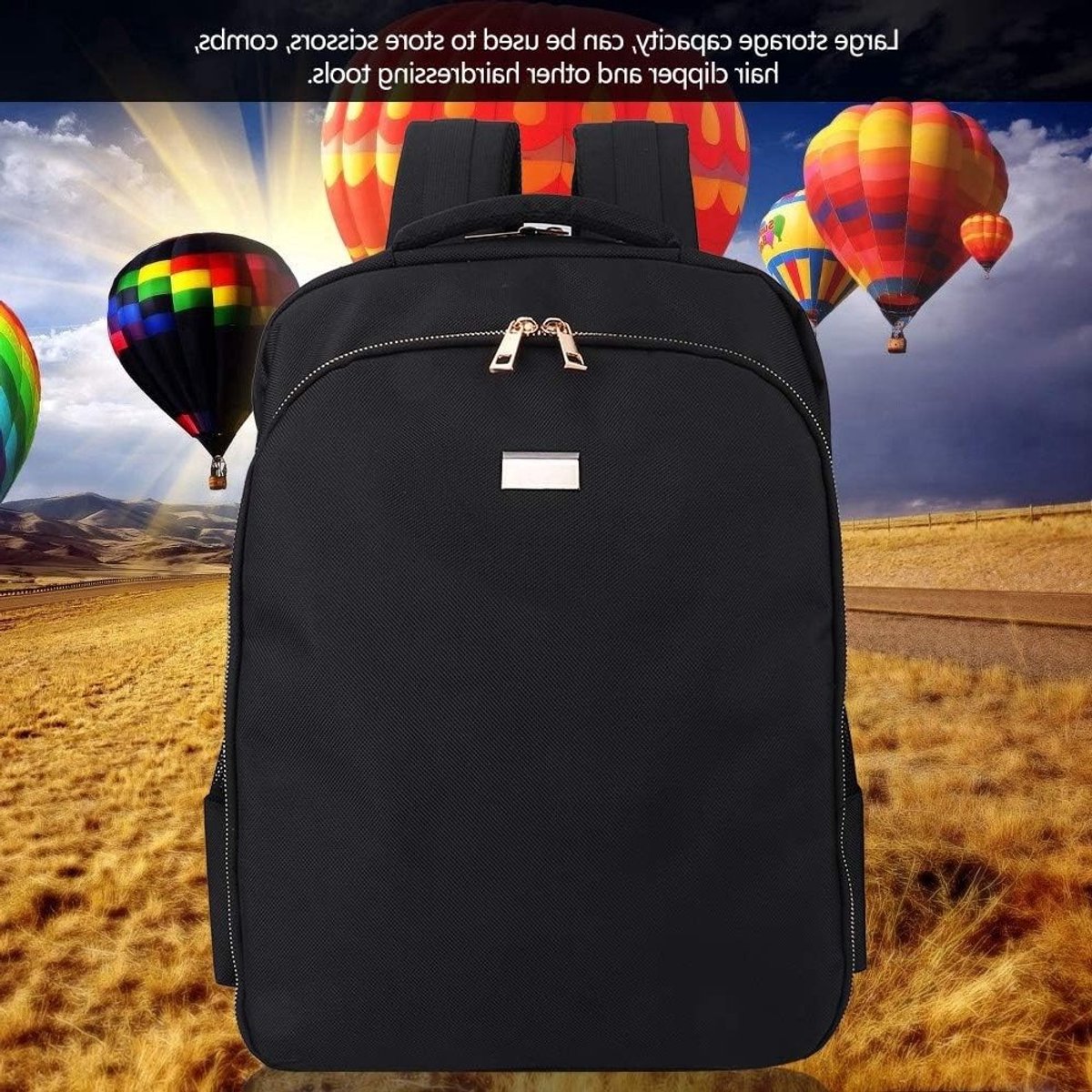 Multifunctionele Professionele Make-up Tas voor Kappers, Cosmetica Organizer en Rugzak voor Buitenactiviteiten