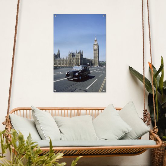 Posters de jardin extérieur Taxi - Londres - Angleterre - 60x90 cm