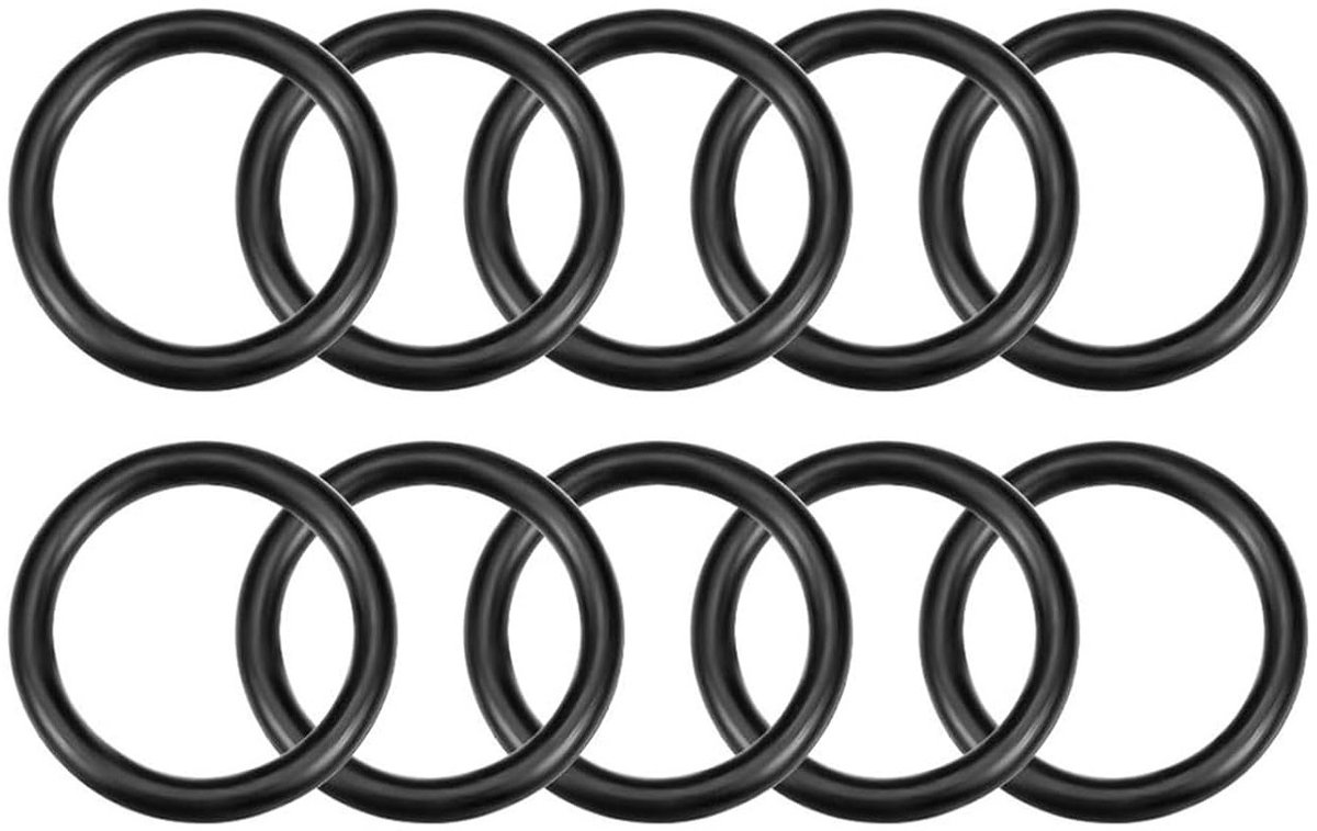 10 Stuks Nitril Rubber O-Ringen, 45mm Buiten Diameter, 37mm Binnen Diameter, 4mm Breedte - Ideaal voor Lekkagepreventie, Sanitair en Auto Reparatie