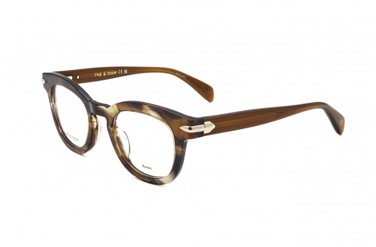 Rag & Bone RNB7065 Havana 48/24/145 MAN Brilmonturen
