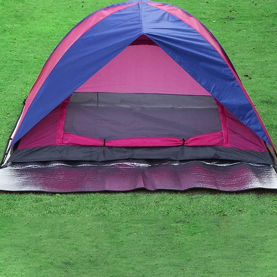 Campingmat Schuim - Slaapmat Picknickdeken - Outdoor Activiteiten - Dubbelzijdig Waterdicht - 200 x 120 cm - Aluminium — afbeelding 5