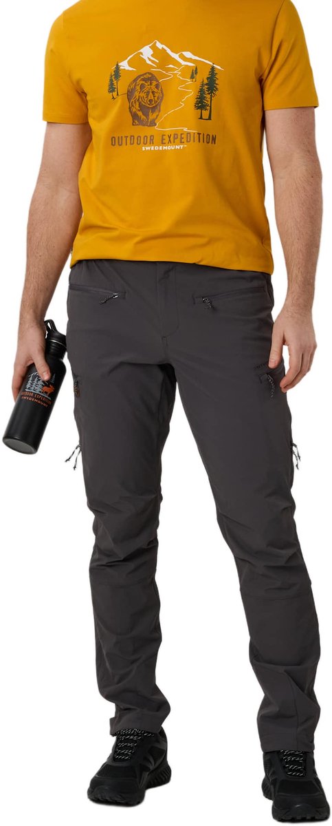 Swedemount Tromsö Ripstop Stretch Broek PANTSOUT – Outdoor broek voor heren – 3XL Zwart