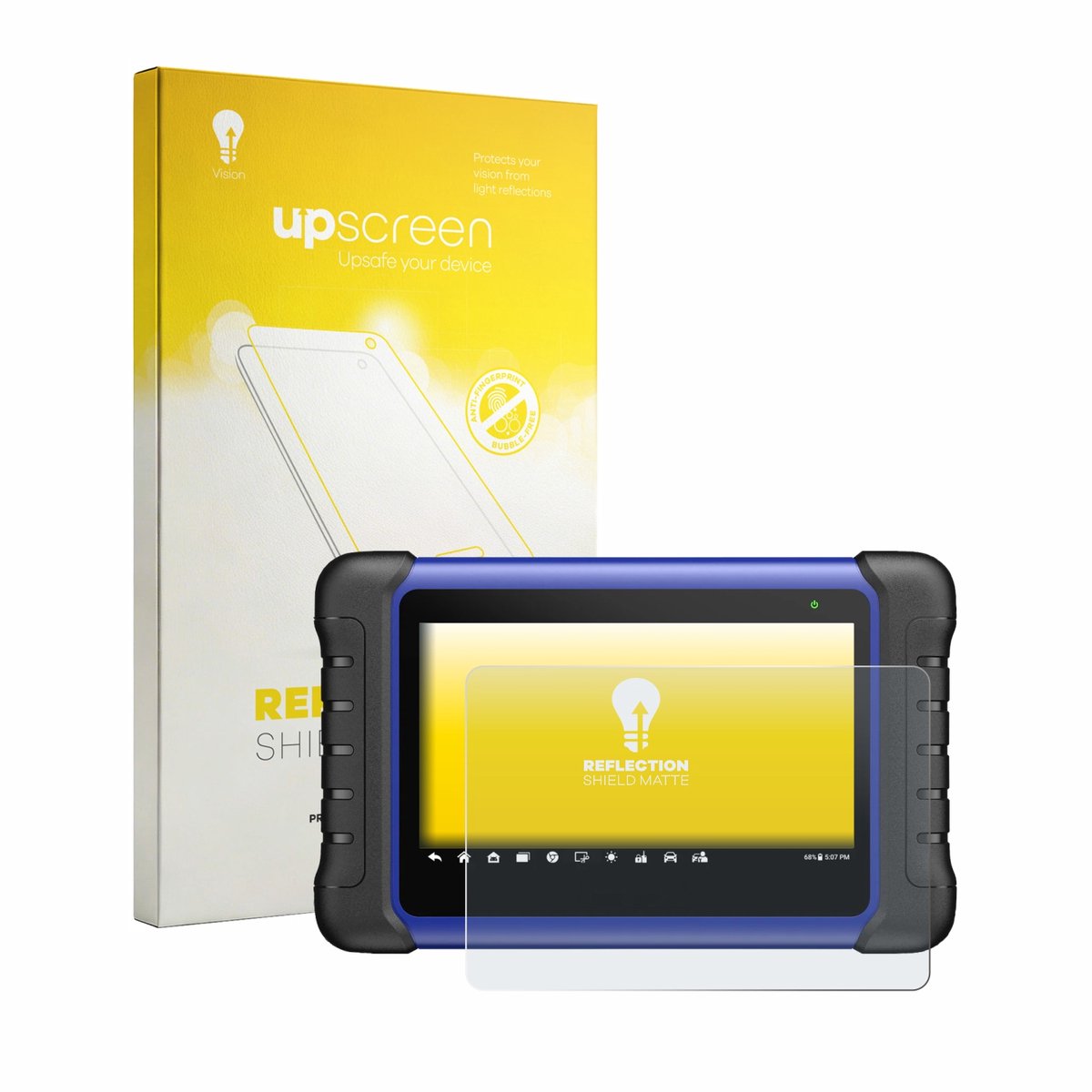 upscreen - Screenprotector voor Autel MaxiIM IM508S - Folie Beschermfolie anti glare matte