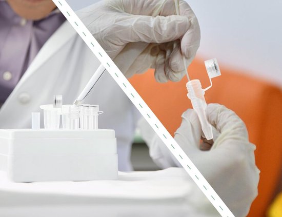 50pcs Centrifuge Tubes - Plastic Sample Tubes - Transparante Sample ...