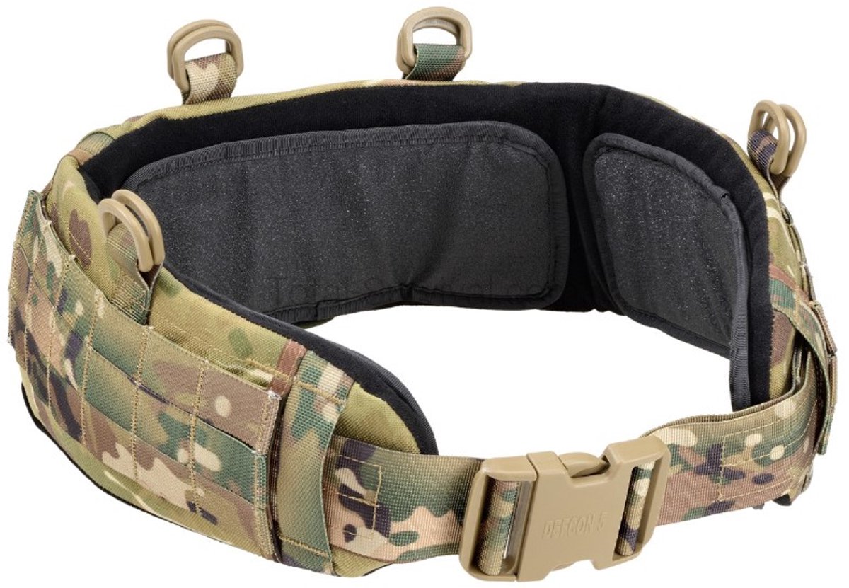 Defcon 5 Molle war belt / heupgordel, Multicam