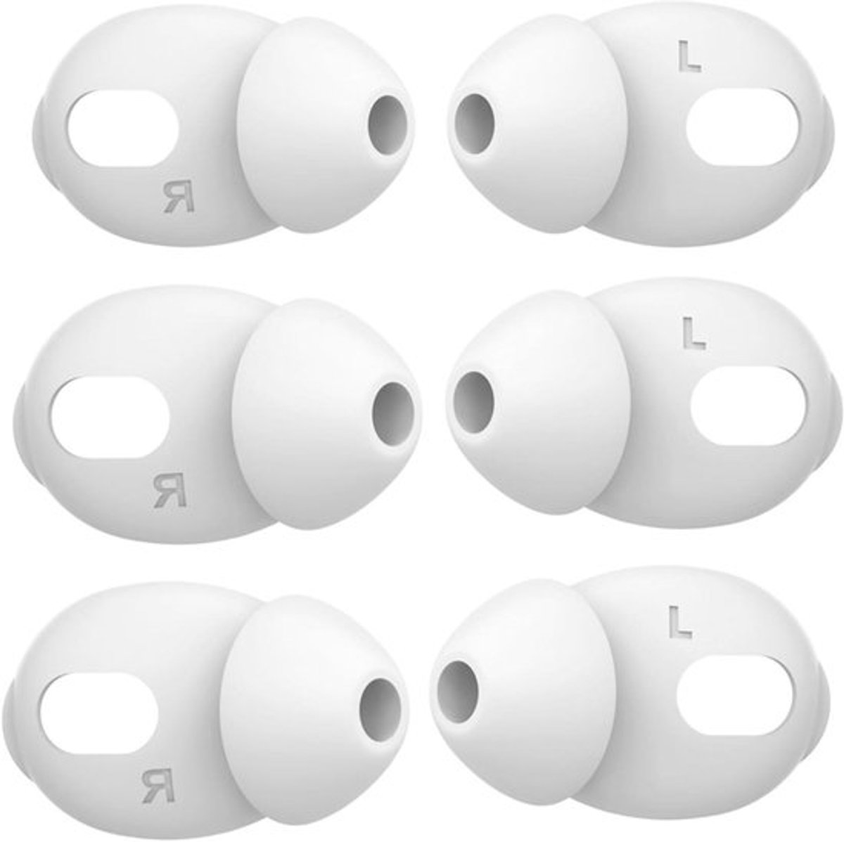 Siliconen Oordopjes voor Airpods 4 - Geluiddempend - Set van 3 Paar