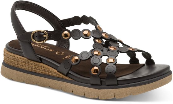 Tamaris WIDE FIT Dames Sandaaltje 8-88738-46 395 H-breedte Maat: 39 EU