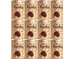Syta Micha - Junior hondenvoer - Indyk met Groenten - 12x400g - Graanvrij