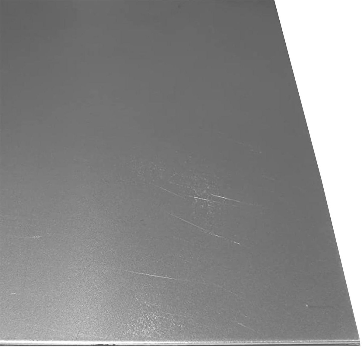 Metaal Plaatstaal - Blank Metaal - Metaalbewerking Op Maat - Dieptrekkwaliteit DC01 - 50x70 cm - Staal Grijs