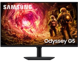 Samsung G5 Serie - Gaming Monitor - 32 inch - QHD - 180Hz - Zwart