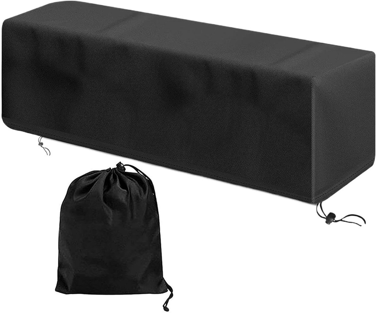 Vuurkorf Beschermhoes - Buiten Vuurplaats - Bescherming Tuin - Winddichte Oxford Stof - 737 x 218 x 241 cm - Zwart