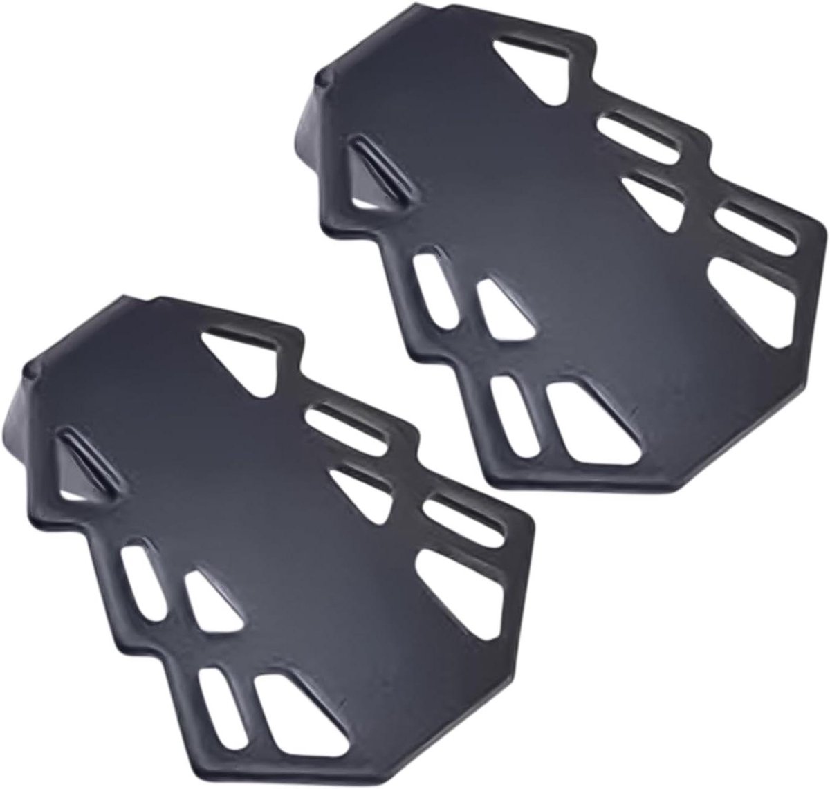 Fietspedalen Metaal - Fietssteunen - Veilig Fietsen - Antislip Grip - Standaard Maat - Zwart