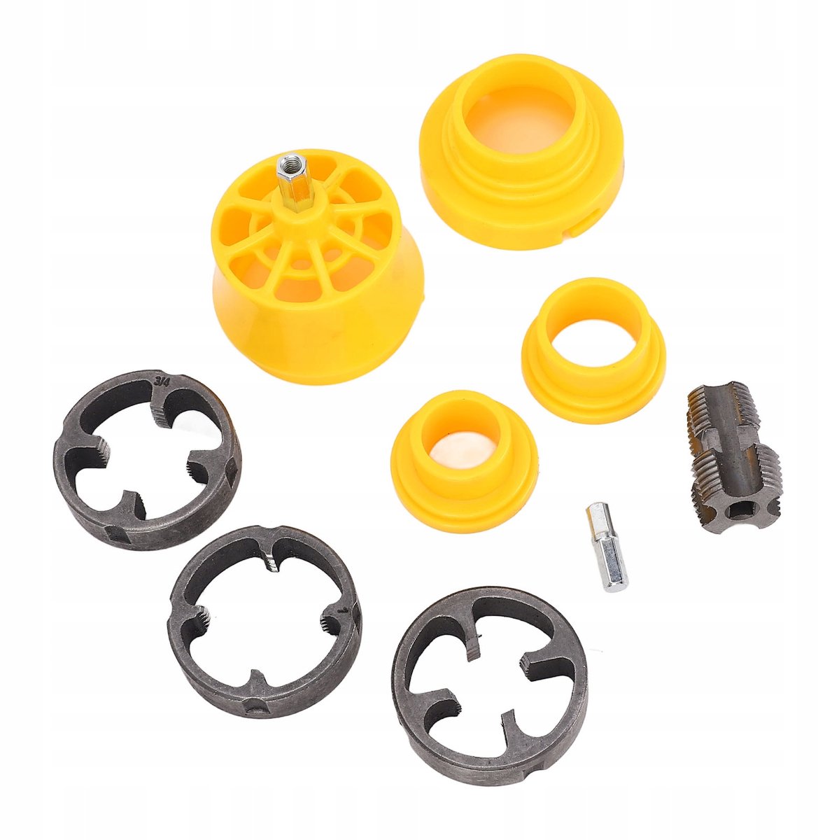 PVC Pijpensnijder Set 1/2" 3/4" 1" - Precisie Schroefdraad Maken