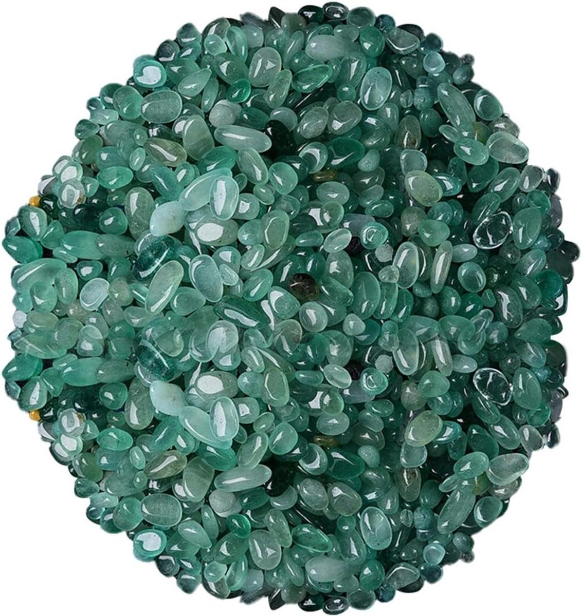 Kwartskristal Grind - Decoratieve Stenen - Planten Decoratie - Natuurlijke Kristallen - 5-7 mm - Gemengd Wit
