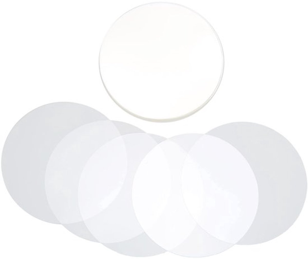 Dailygoody - Transparante Badgefilm - 100 Stuks - Beschermfolie voor