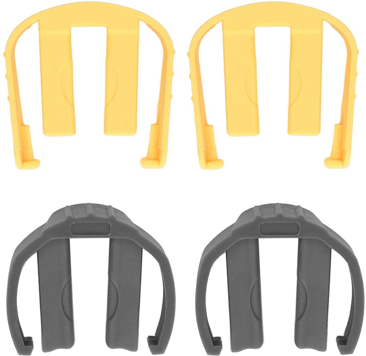 Dailygoods - Auto Hogedrukreiniger - Snelkoppeling Gesp - Grijs - C Clip Vervanging - Voor Karcher K2 K3 K7 - Duurzaam en Betrouwbaar