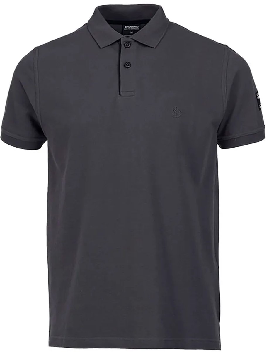 Fundango Insignia Korte Mouw Poloshirt Grijs M Man