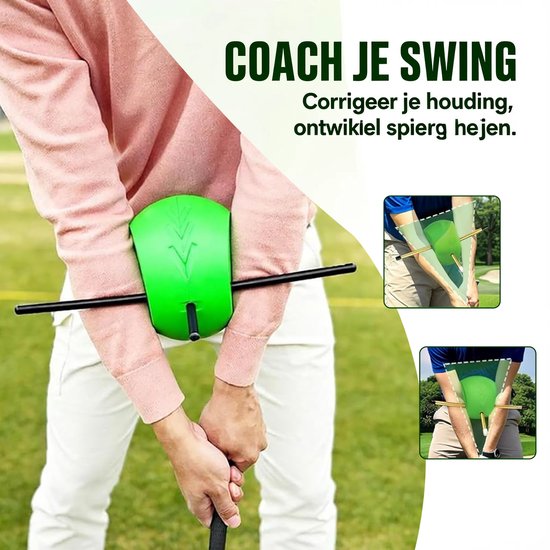 longziming -Golf Swing Corrector Bal - Verbetert Grip, Controle en Houding voor Beginners - Ideaal voor Indoor- en Outdoor Oefeningen van Merkloos — afbeelding 5