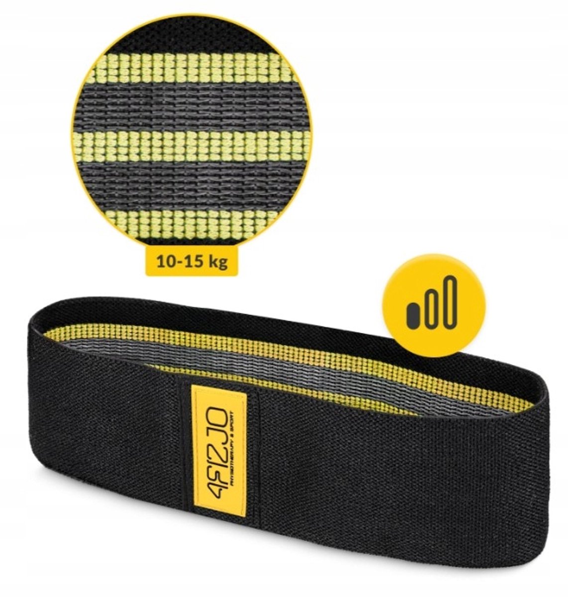 4FIZJO Hip Band Mini - Materiaal Weerstandsband voor Fitness & Kracht