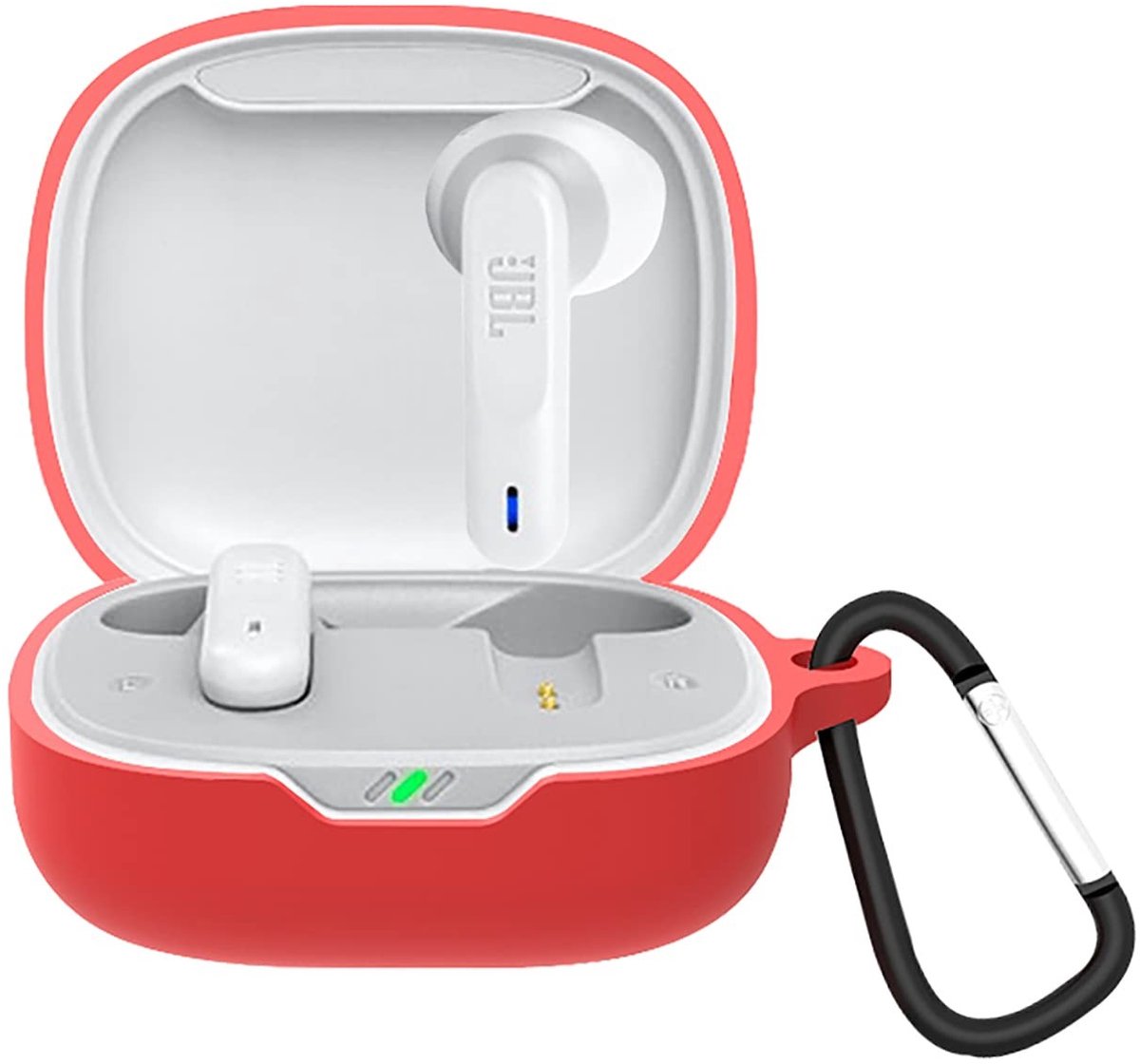 Dailygoods Wave 300TWS siliconen beschermhoes - ultradun en krasbestendig - rood - flexibele siliconen - geschikt voor Wave 300TWS - premium...