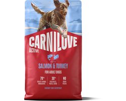 4 kg Carnilove active adult all breeds salmon / turkey hondenvoer