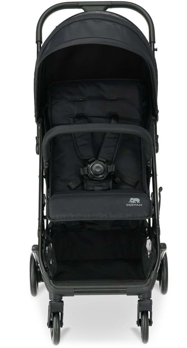 Deryan Easy2 Luxe Buggy - Lichtgewicht - Compact - Inklapbaar - Zwart – foto 8