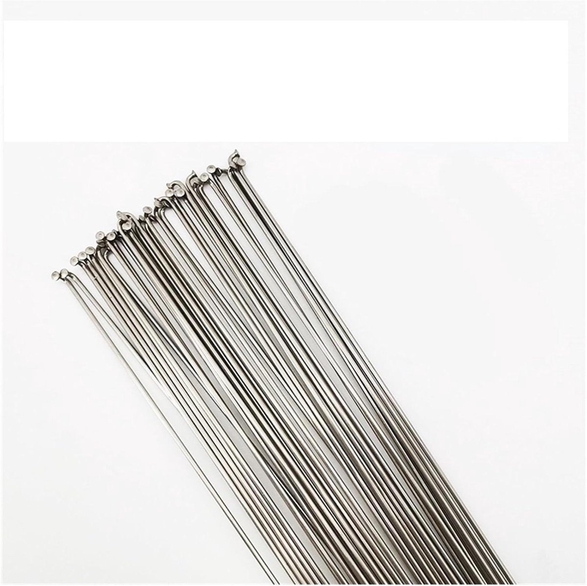 Fiets Spaak Set - Wiel Onderdelen - Wiel Reparatie - Sterk Carbon Staal - 10 Stuks - Zilver