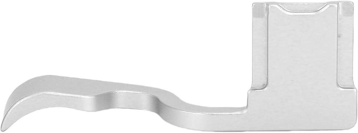 Duimgreep Camera - Handgreep Stabilisator - Verbeterde Fotografie - CNC Aluminium - Compact Ontwerp - Zilver